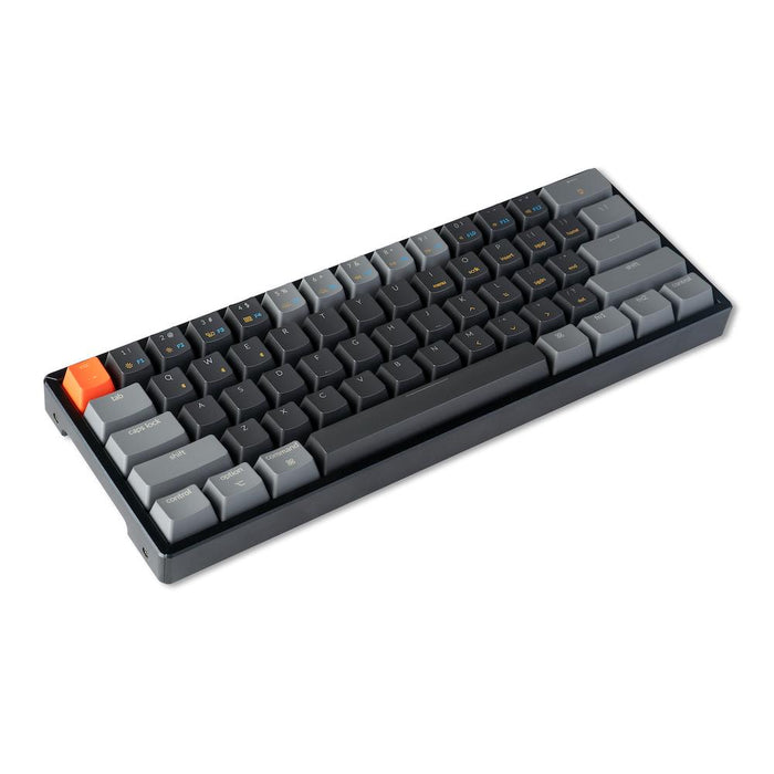 Gaming Mechanical Keyboard Keychron K12 Hot-Swappable 60% Gateron Brown Switch RGB LED ABS
