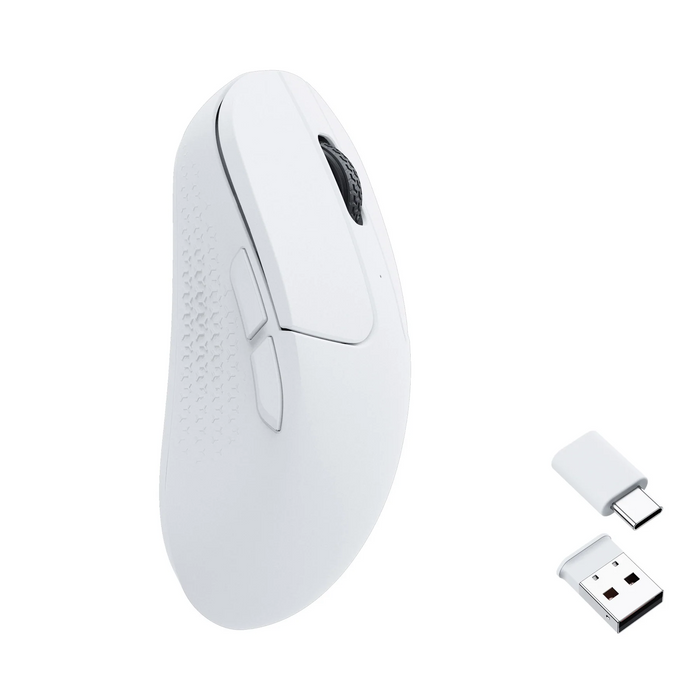 Gaming Wireless Mouse Keychron M3 Mini 1000Hz, Matte White