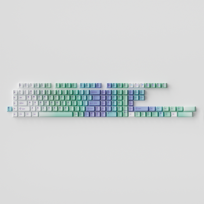 Keychron Cherry Profile Dye-Sub PBT Full Keycap Set - Cloud and Snow