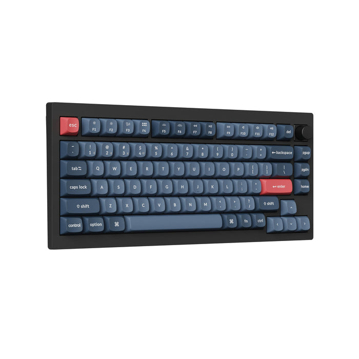 Keychron V1 Max RGB Banana Switch Wireless Mechanical Keyboard (Black) [V1M-D4].