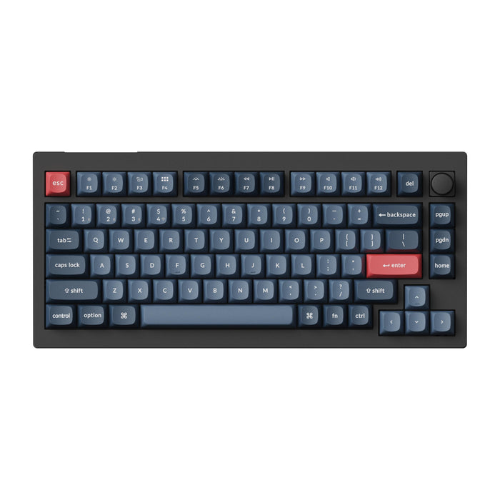 Keychron V1 Max RGB Banana Switch Wireless Mechanical Keyboard (Black) [V1M-D4].
