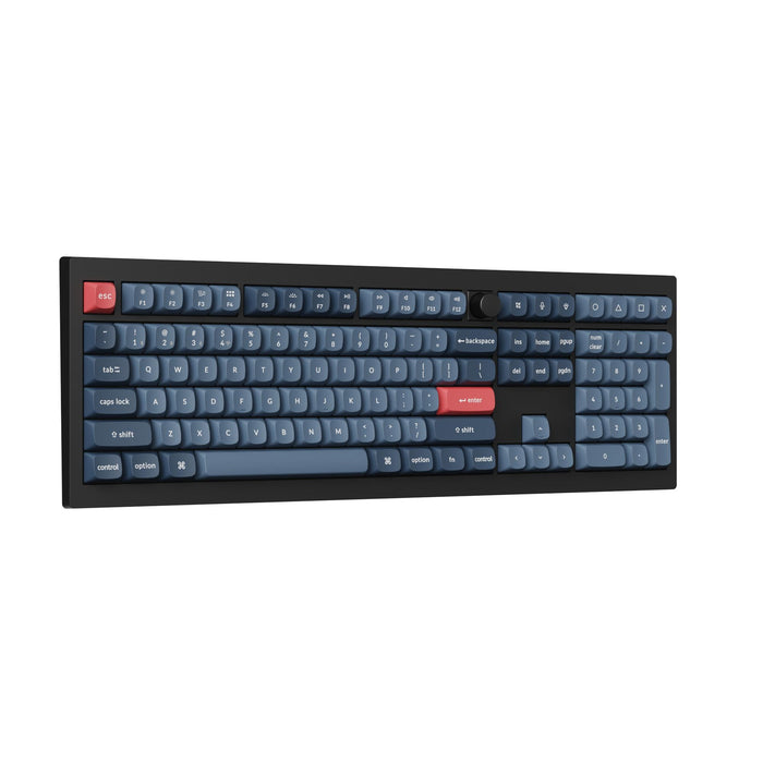 Mechanical keyboard Keychron V6 MAX QMK Carbon Black - Wireless, Full-Size