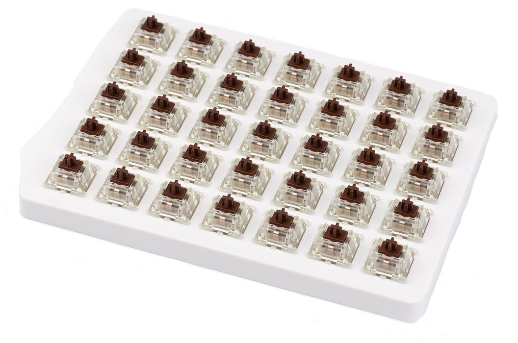 Switches for mechanical keyboard Keychron Cherry MX, Brown, RGB, Switch Set 35 pieces