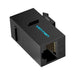 Keystone Jack Coupler Cat.6 UTP Vention IPGB0 black - Other<<<IT Accessories<<<InnproXML