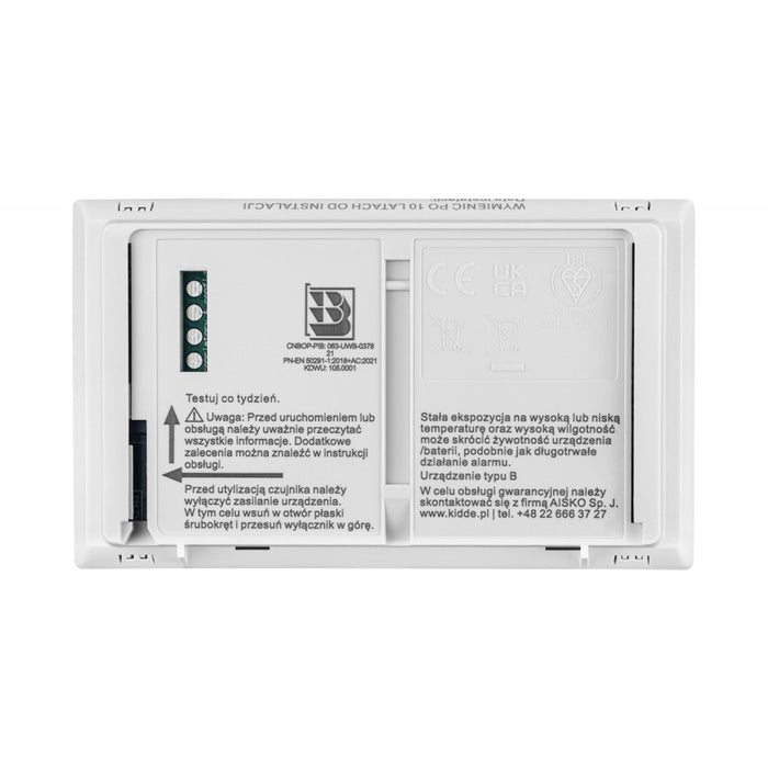 carbon monoxide and carbon monoxide detector K10LLCO Kidde