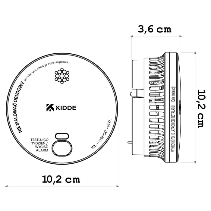 Smoke detector 2030-DSR3 KIDDE