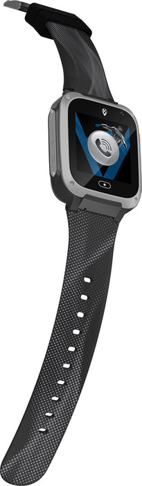 KiDiZ Basic black smartwatch for children