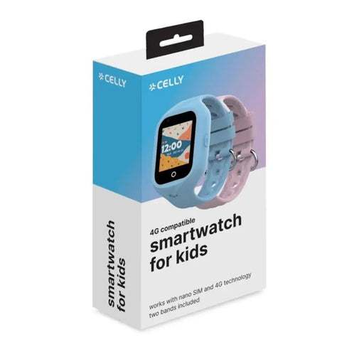 Kids’ Smartwatch Celly KIDSWATCH4G 1,4’’ Black - Електроника Телефони и таблети<<<Компютри|
