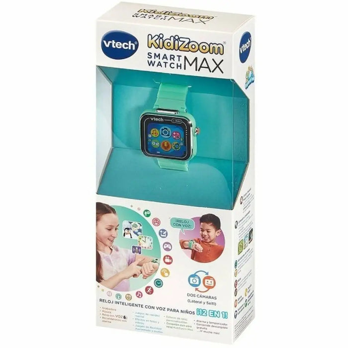Kids’ Smartwatch Vtech Kidizoom Smartwatch Max Aquamarine - Електроника Телефони и таблети<<<Компютри|