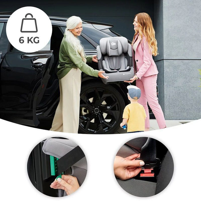 KinderKraft car seat - Comfort Up, I-Size, 75-150 cm, black