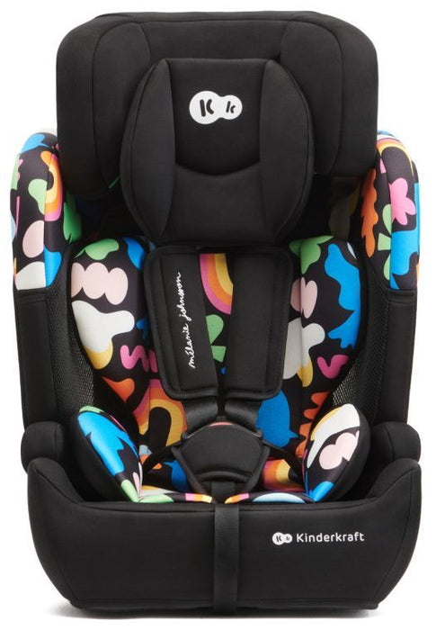 Car seat KinderKraft - Comfort Up, i-Size, 76-150 cm, Happy Shapes