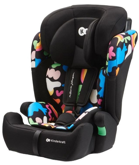 Car seat KinderKraft - Comfort Up, i-Size, 76-150 cm, Happy Shapes