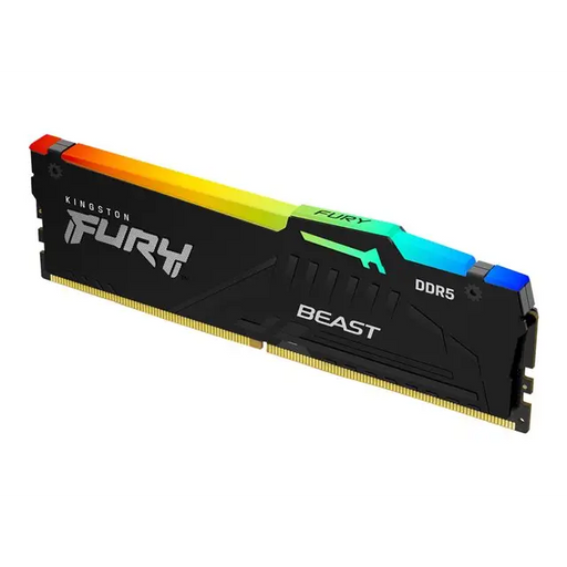 KINGSTON 16GB 5600MHz DDR5 CL40 DIMM FURY Beast RGB - Памети за настолни компютри<<<Памети<<<Компоненти<<<ALSO&&&RAM