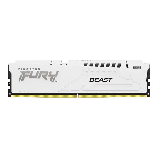 KINGSTON 16GB 6400MT/s DDR5 CL32 DIMM FURY Beast White EXPO - Памети за настолни