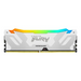 KINGSTON 16GB 8000MT/s DDR5 CL38 DIMM FURY Renegade RGB White XMP - Памети за настолни