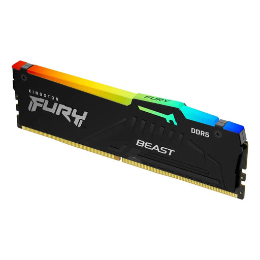 KINGSTON 32GB 6000MT/s DDR5 CL30 DIMM FURY Beast RGB XMP - Памети за настолни