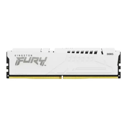KINGSTON 32GB 6400MT/s DDR5 CL32 DIMM Kit of 2 FURY Beast White EXPO - Памети за настолни