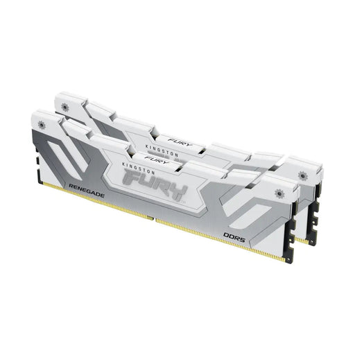 KINGSTON 48GB 8400MT/s DDR5 CL40 CUDIMM Kit of 2 FURY Renegade White XMP - Памети за настолни