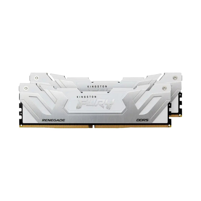 KINGSTON 48GB 8400MT/s DDR5 CL40 CUDIMM Kit of 2 FURY Renegade White XMP - Памети за настолни