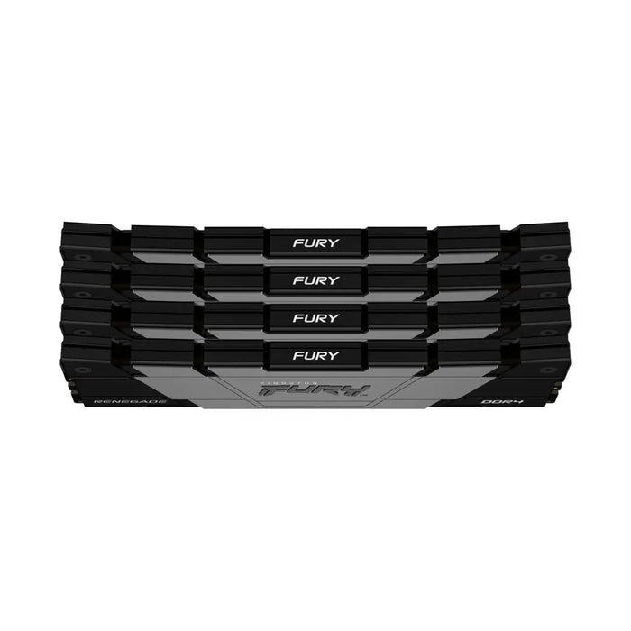KINGSTON 64GB 3200MT/s DDR4 CL16 DIMM Kit of 4 1Gx8 FURY Renegade Black - Памети за настолни