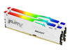 KINGSTON 64GB 6000MT/s DDR5 CL30 DIMM Kit of 2 FURY Beast White RGB EXPO - Памети за настолни