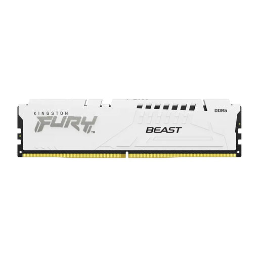 KINGSTON FURY Beast 32GB DIMM DDR5 5200MT/s DDR5 CL36 Kit of 2 White EXPO - Памети за настолни