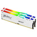 KINGSTON FURY Beast 64GB DIMM 5200MT/s DDR5 CL36 Kit of 2 White RGB EXPO - Памети за настолни