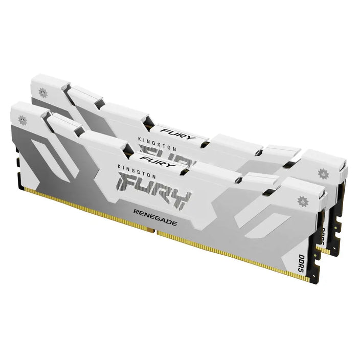KINGSTON FURY Renegade 32GB DIMM DDR5 6800MT/s DDR5 CL36 Kit of 2 White XMP - Памети за настолни