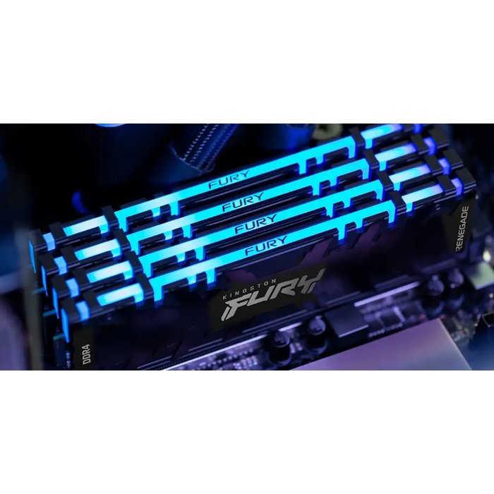 Kingston FURY Renegade RGB - 16GB:2x8G - Памети за настолни компютри<<<Памети<<<Компоненти<<<ALSO&&&Памети<<<Компютърни