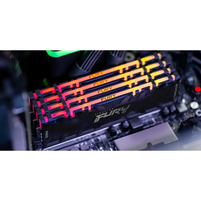 Kingston FURY Renegade RGB - 16GB:2x8G - Памети за настолни компютри<<<Памети<<<Компоненти<<<ALSO&&&Памети<<<Компютърни