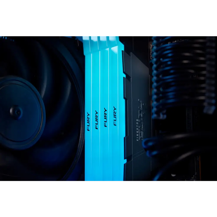 Kingston FURY Renegade RGB - 16GB:2x8G - Памети за настолни компютри<<<Памети<<<Компоненти<<<ALSO&&&Памети<<<Компютърни