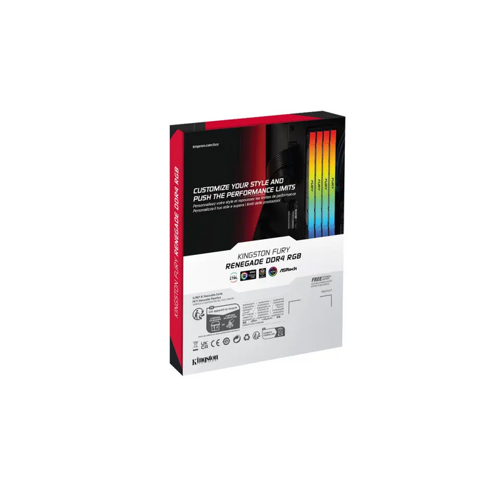 Kingston FURY Renegade RGB - 16GB:2x8G - Памети за настолни компютри<<<Памети<<<Компоненти<<<ALSO&&&Памети<<<Компютърни