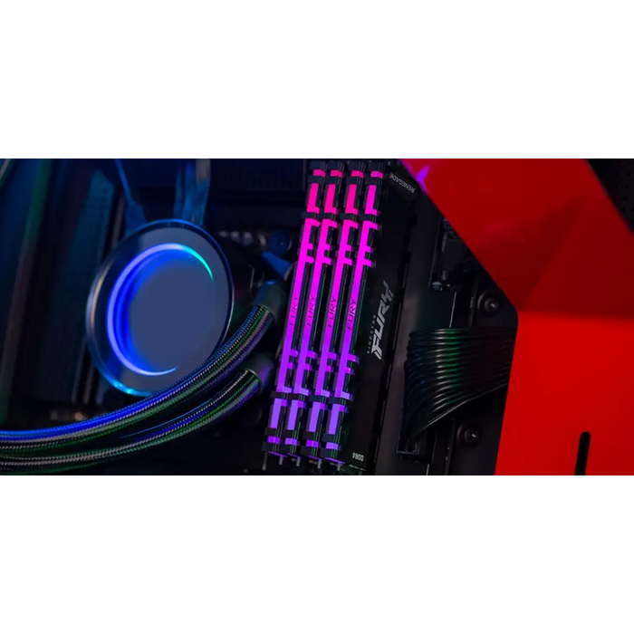 Kingston FURY Renegade RGB - 16GB:2x8G - Памети за настолни компютри<<<Памети<<<Компоненти<<<ALSO&&&Памети<<<Компютърни