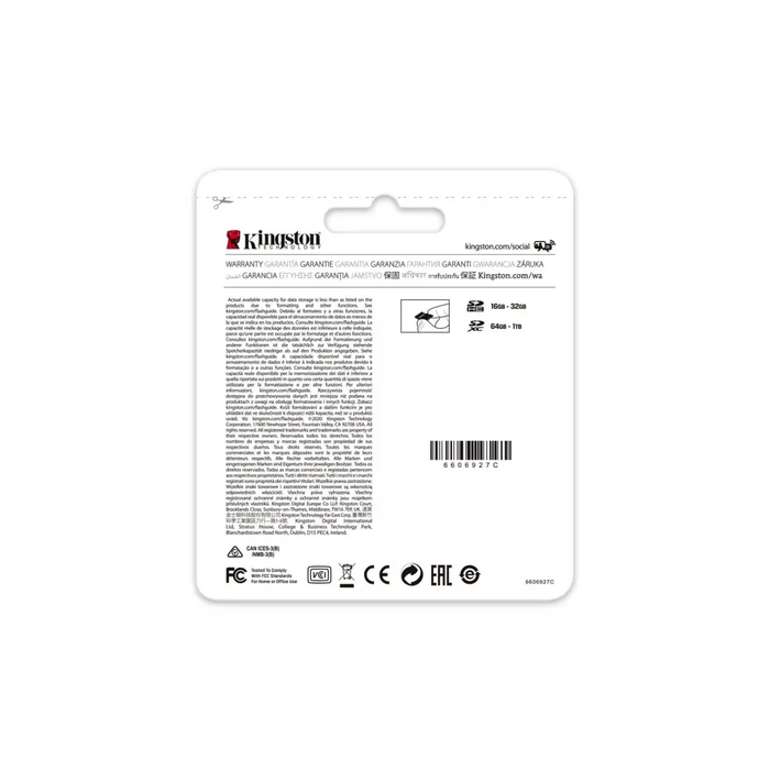 Kingston Technology 256GB microSDXC Canvas Go Plus 170R A2 U3 V30 Card + ADP - Памети