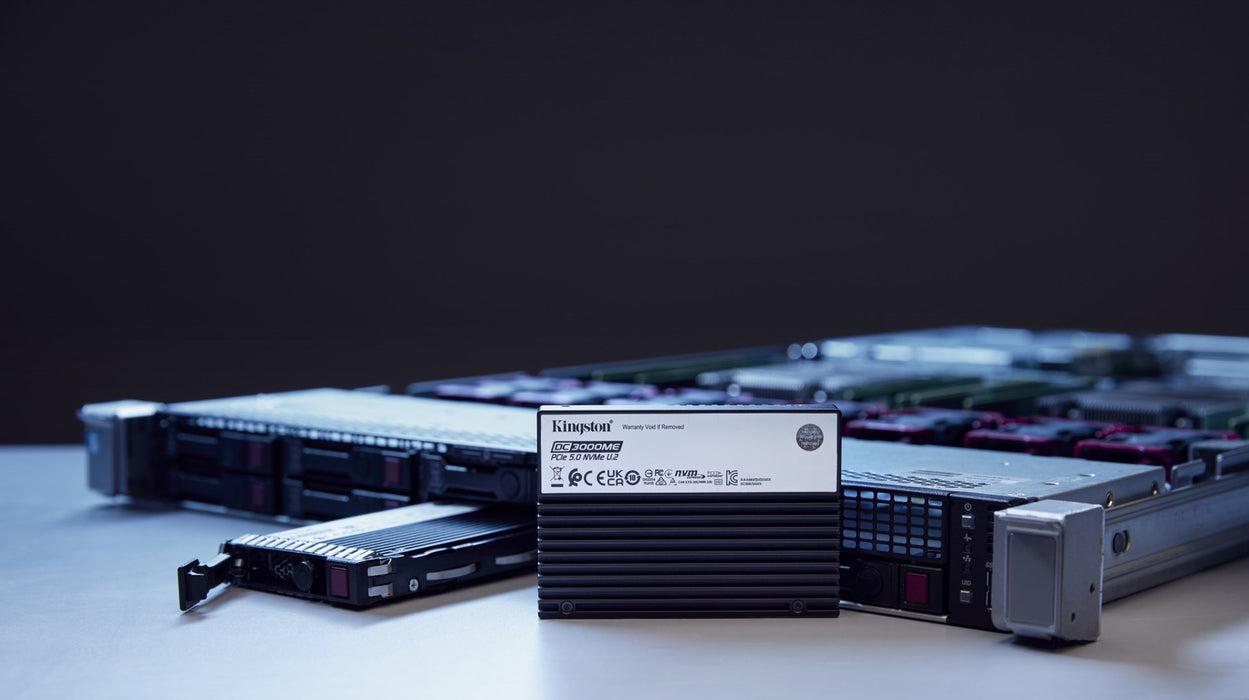Kingston Technology 3.84TB DC3000ME U.2 PCIe 5.0 NVMe TCG Opal Enterprise SSD