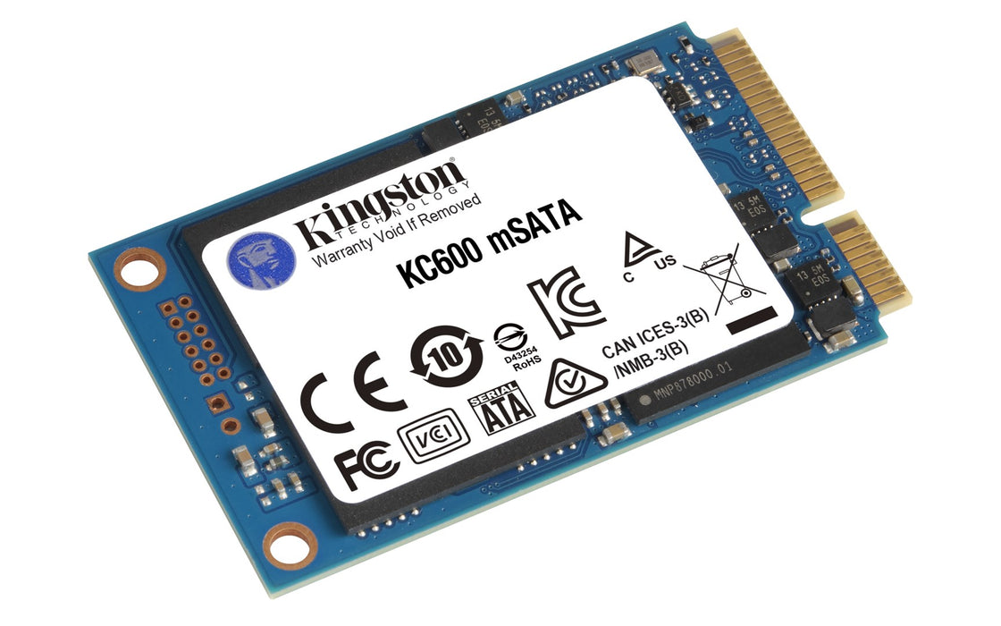 SSD KINGSTON KC600, 256GB, mSATA
