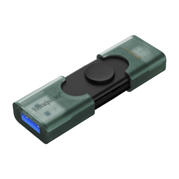 USB memory KINGSTON DataTraveler Duo G2, 256GB USB-C + USB-A 3.2 Gen 1