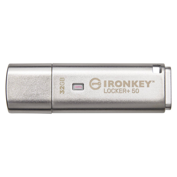 USB memory stick KINGSTON IronKey Locker+ 50 - 32GB XTS-AES 256-bit