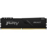 KINGSTON 16GB 3200MHz DDR4 CL16 DIMM 1Gx8 FURY Beast Black