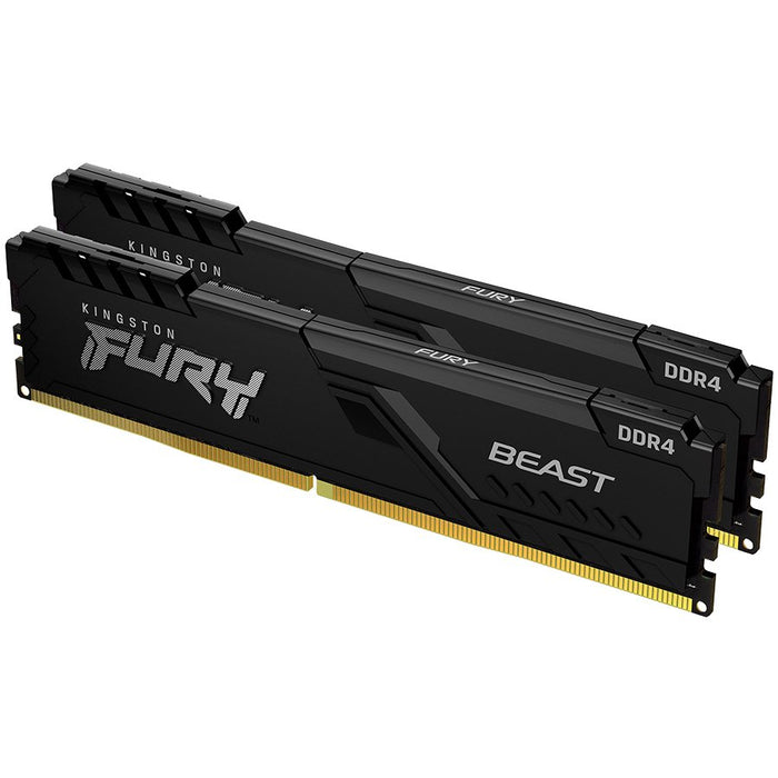 KINGSTON 32GB 3200MHz DDR4 CL16 DIMM Kit of 2 FURY Beast Black