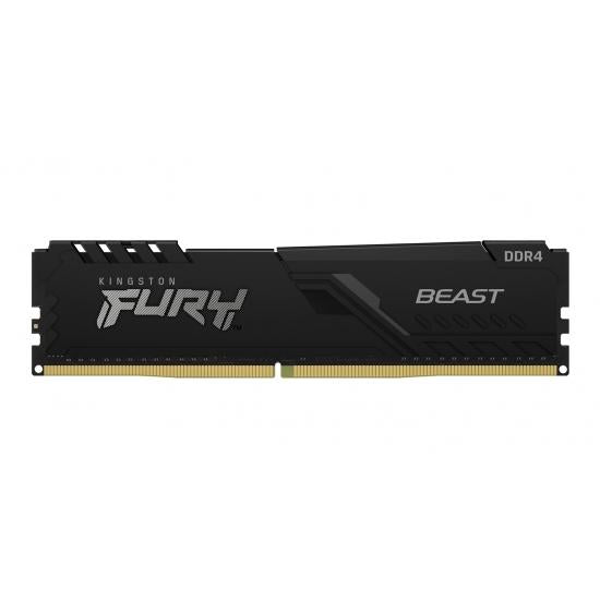 Memory Kingston FURY Beast Black 64GB(2x32GB) DDR4 3200MHz KF432C16BBK2/64
