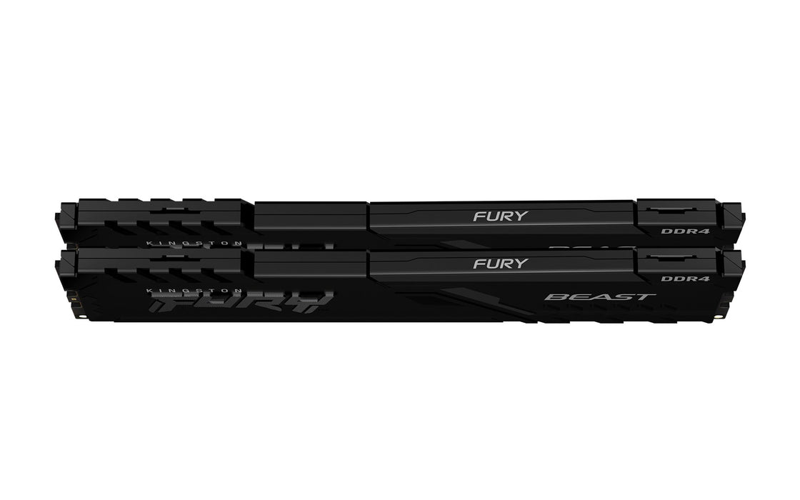 Memory Kingston FURY Beast Black 32GB(2x16GB) DDR4 3600MHz KF436C18BBK2/32