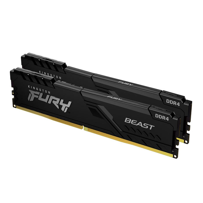 Memory Kingston FURY Beast Black 32GB(2x16GB) DDR4 3600MHz KF436C18BBK2/32