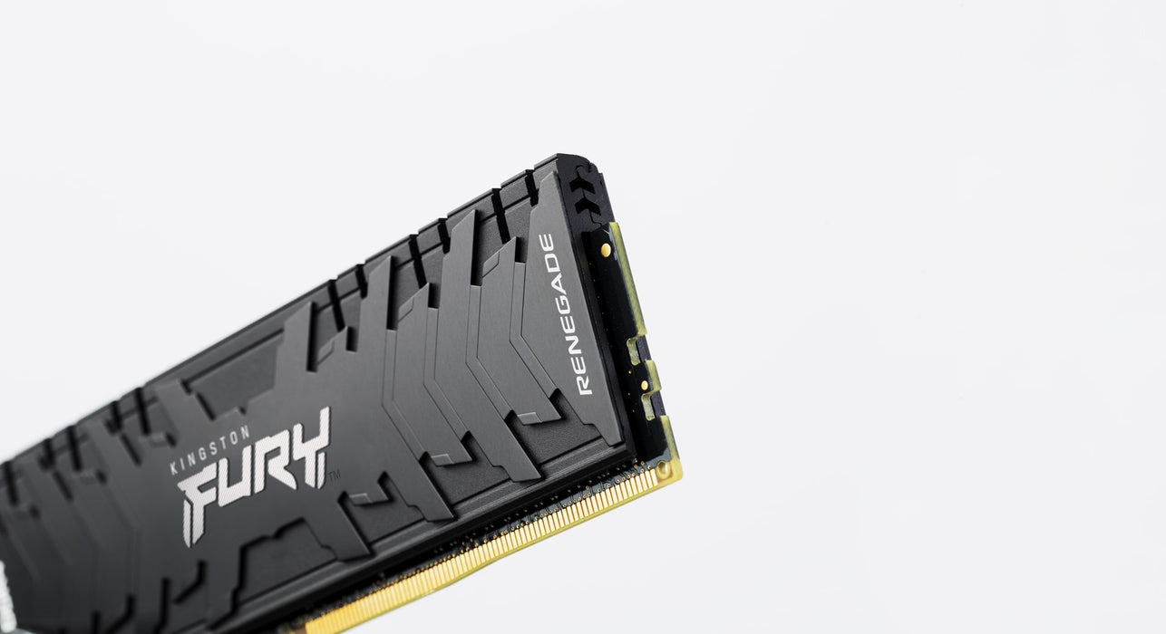 Kingston Technology FURY 16GB 3200MT/s DDR4 CL16 DIMM 1Gx8 Renegade Black