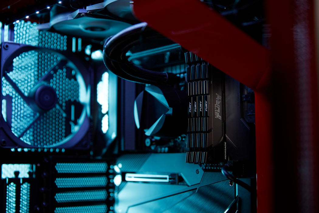 Kingston Technology FURY 16GB 3200MT/s DDR4 CL16 DIMM 1Gx8 Renegade Black