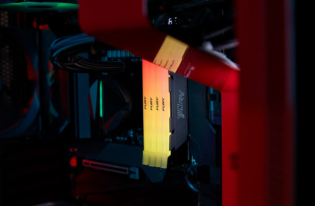 Kingston Technology FURY 16GB 4000MT/s DDR4 CL19 DIMM (Kit of 2) Renegade RGB