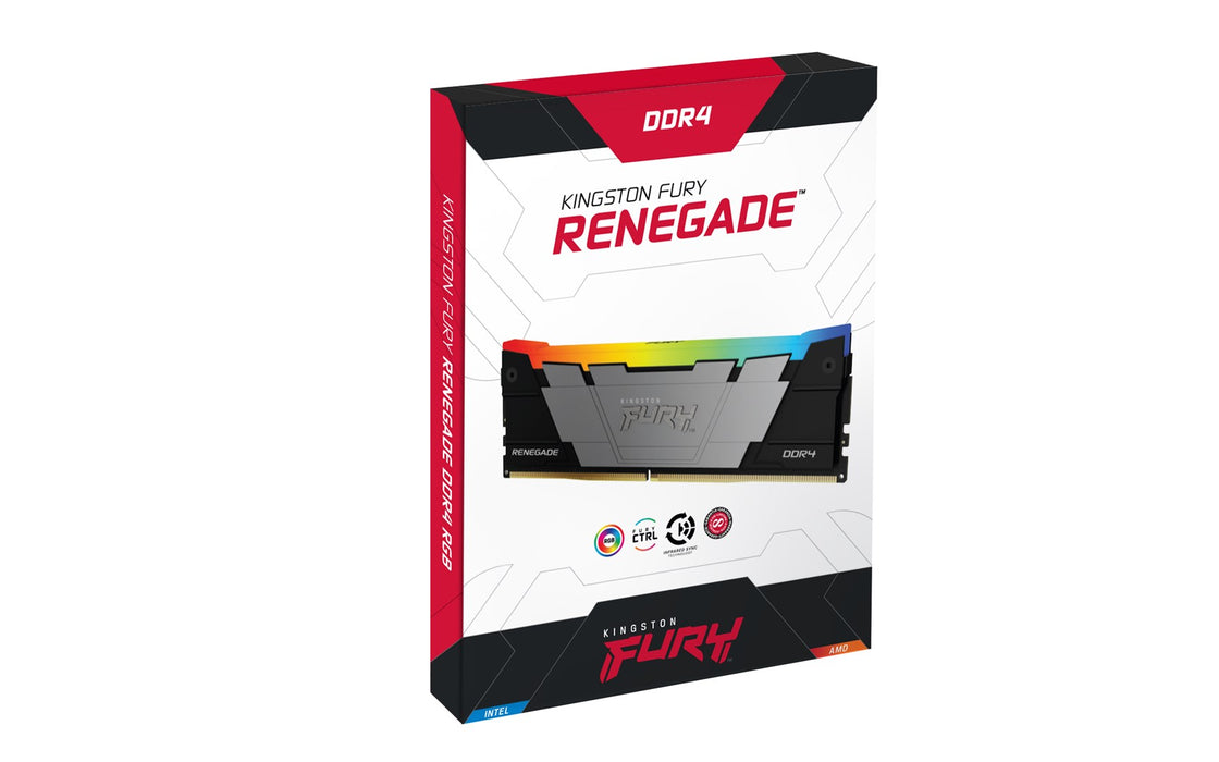 Kingston Technology FURY 16GB 4000MT/s DDR4 CL19 DIMM (Kit of 2) Renegade RGB