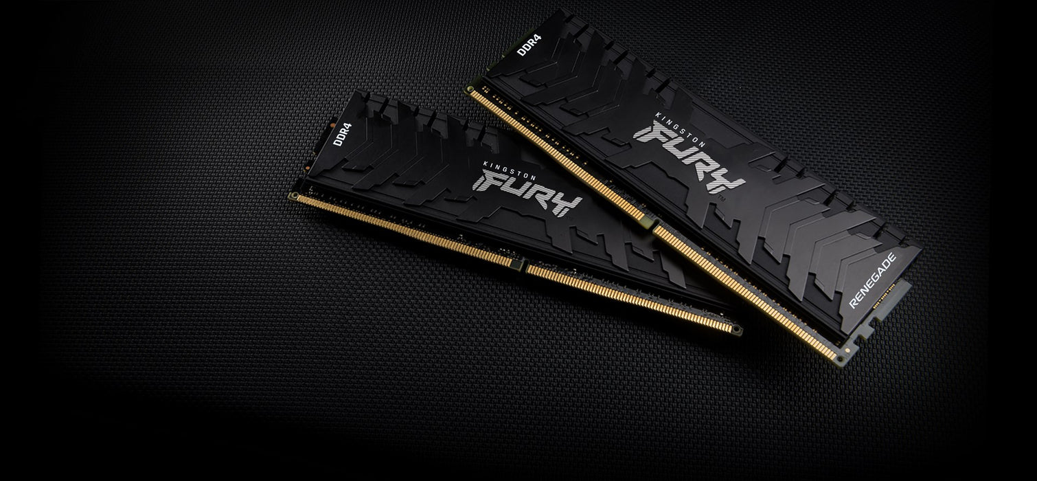 Kingston Technology FURY 16GB 4266MT/s DDR4 CL19 DIMM (Kit of 2) Renegade Black
