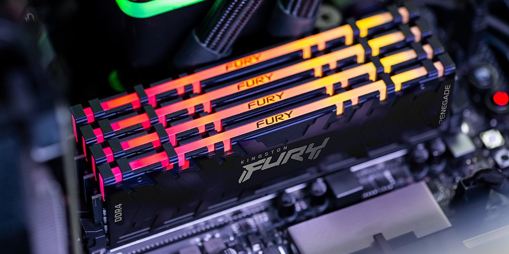 Kingston Technology FURY 16GB 4266MT/s DDR4 CL19 DIMM (Kit of 2) Renegade RGB