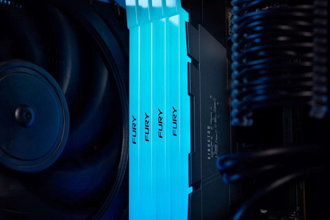 Kingston Technology FURY 16GB 4266MT/s DDR4 CL19 DIMM (Kit of 2) Renegade RGB